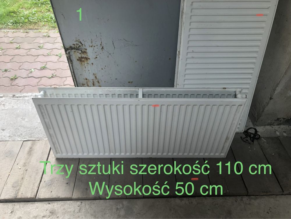 Grzejniki używane z demontażu bezpyłowe