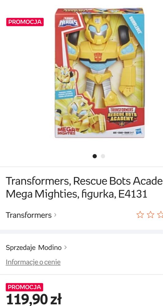 Duży Robot Hasbro