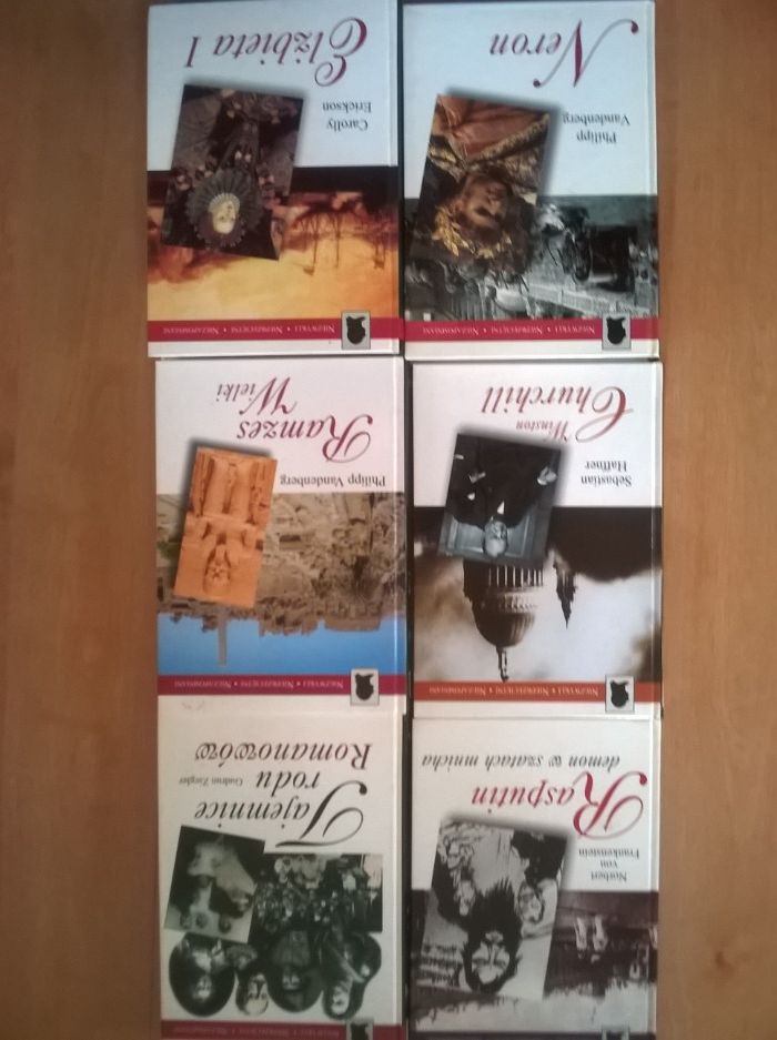 Tajemnice rodu Romanowów,Rasputin,Winston Churchill,Neron,Ramzes
