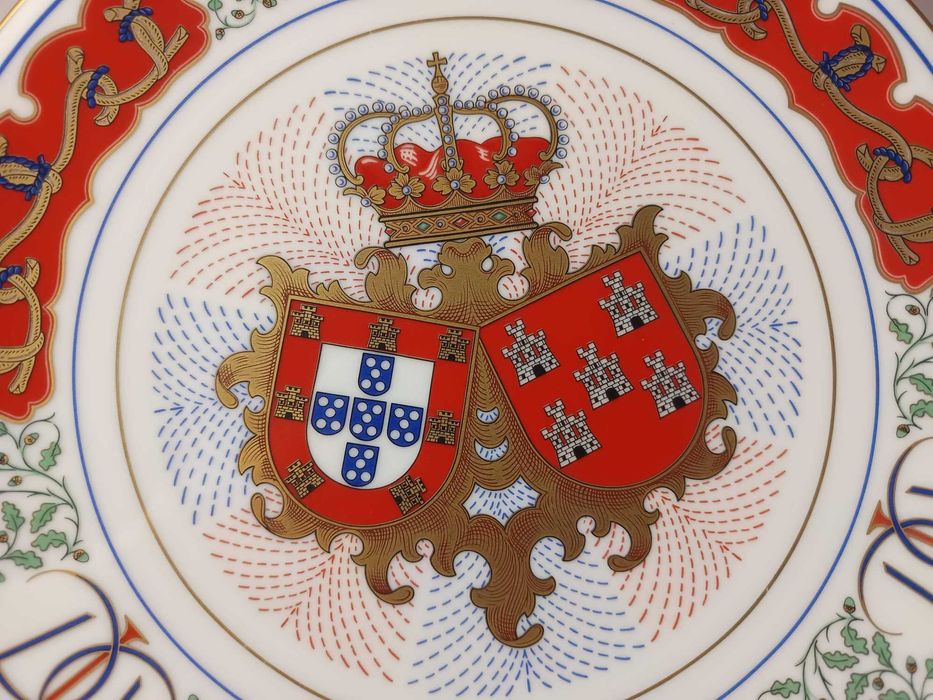 Prato Comemorativo — Casamento de D. Duarte & D. Isabel Herédia (1995)