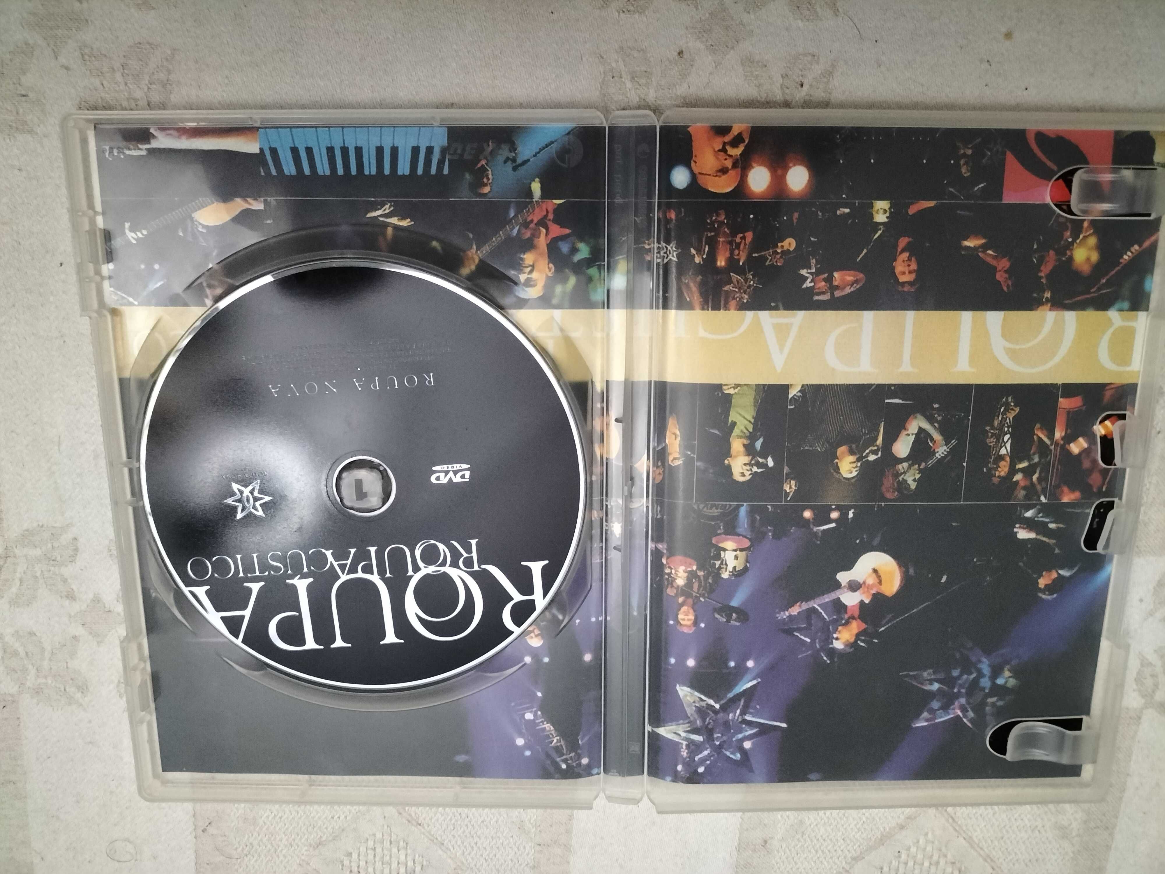 DVD Roupa Nova Acústico em excelente estado.