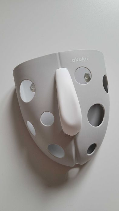 pojemnik na zabawki do kąpieli Akuku szary