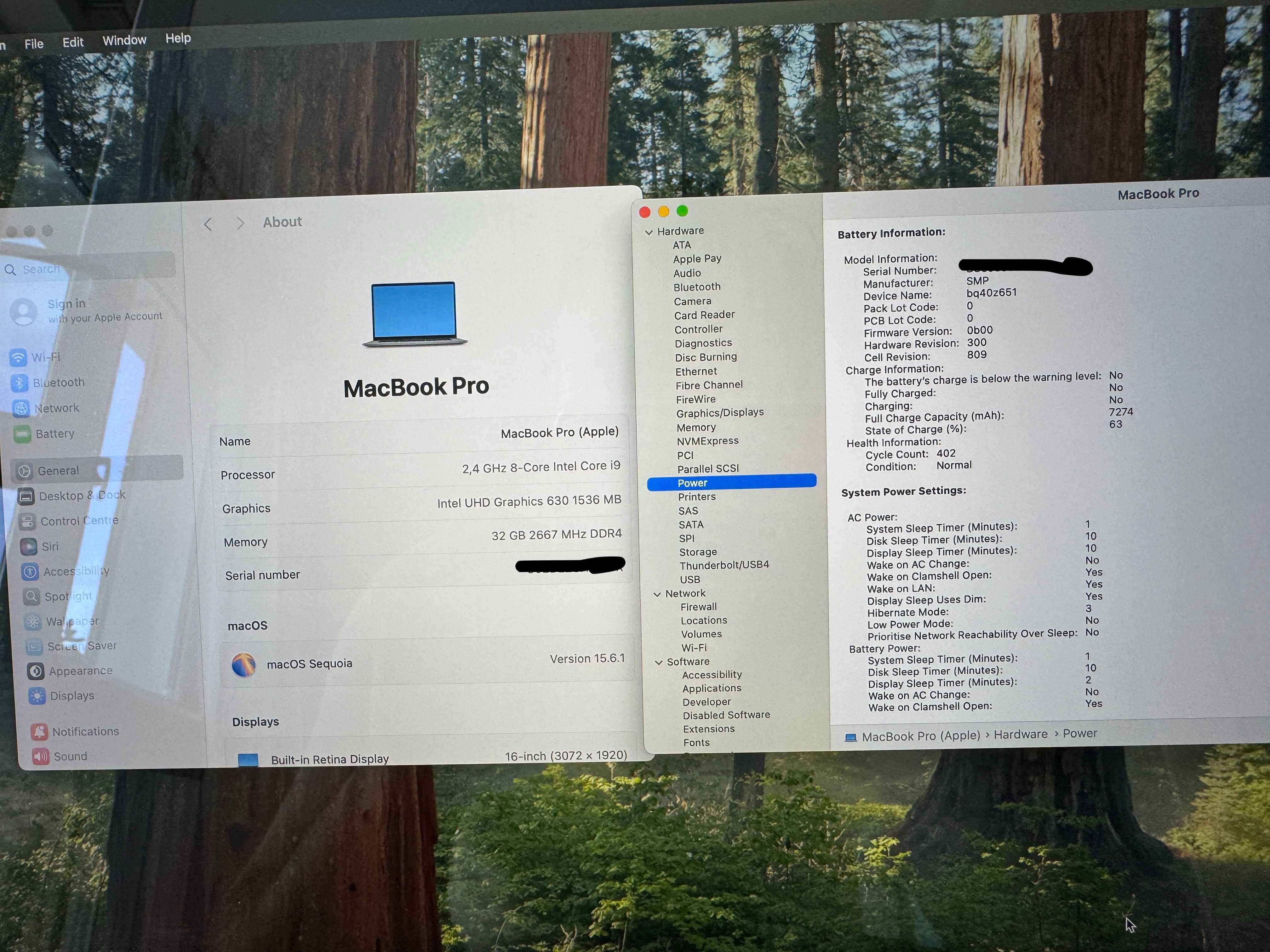 MacBook Pro 16” 2019 i9 32GB RAM