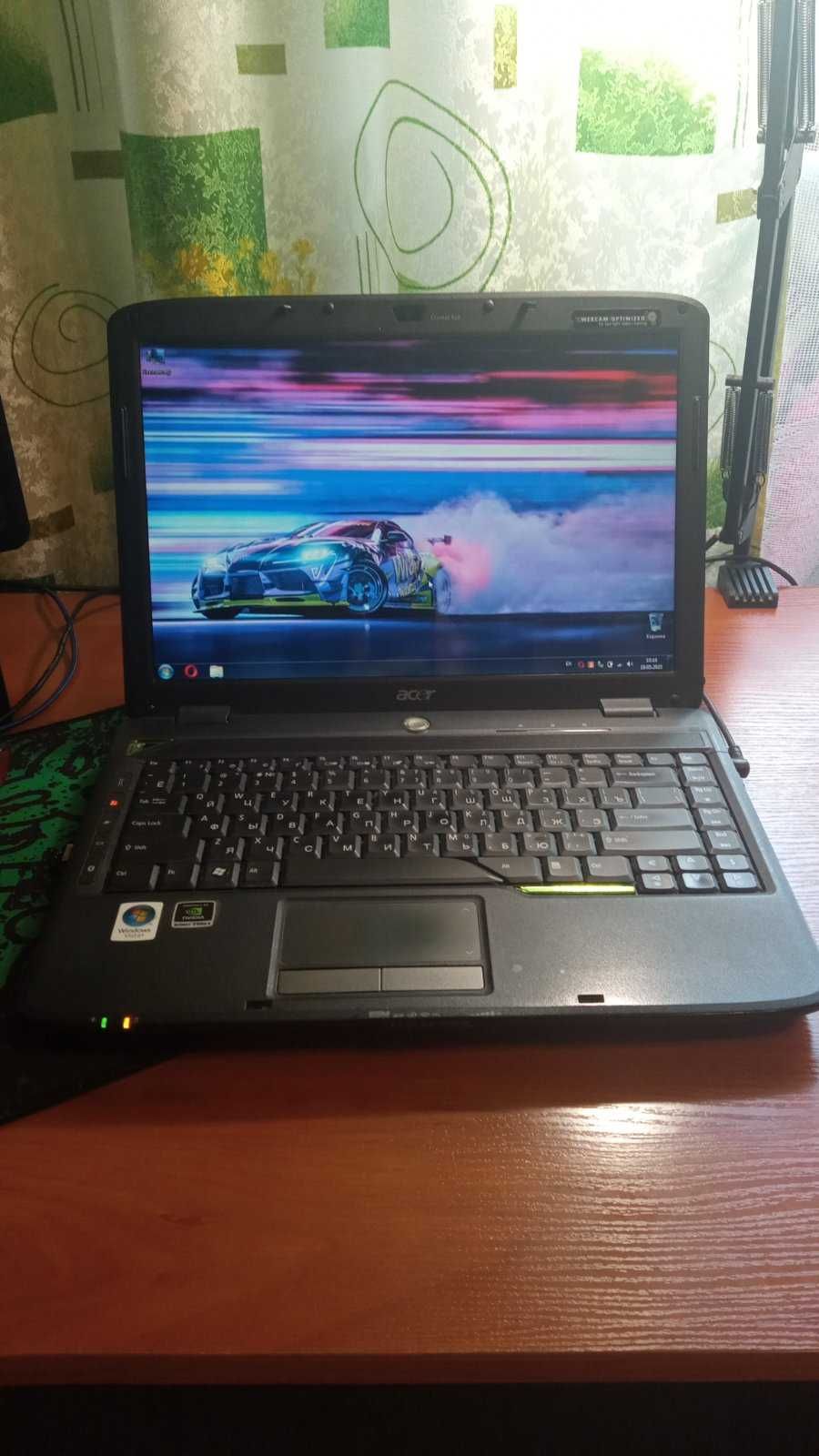 Мультимедийная рабочая станция  Acer Aspire 4530G, игровая видеокарта