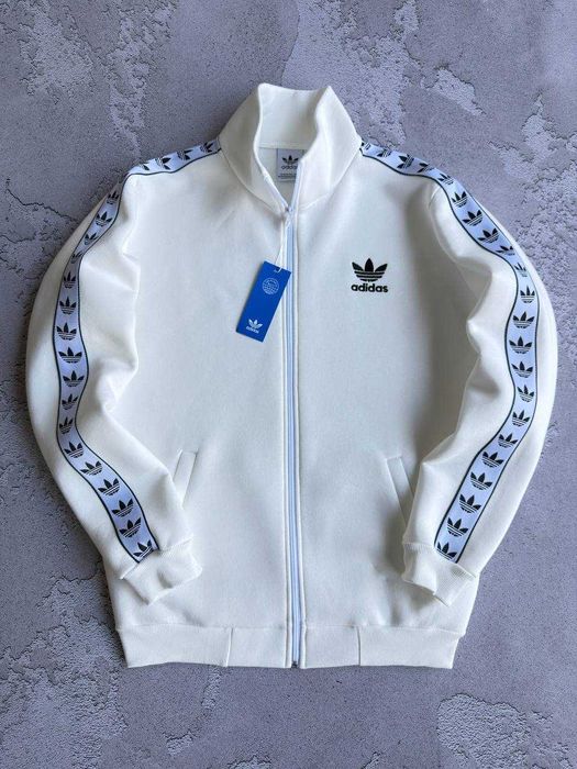 Чоловічий спортивний костюм Adidas зимній на флісі комплект [S-XXL]