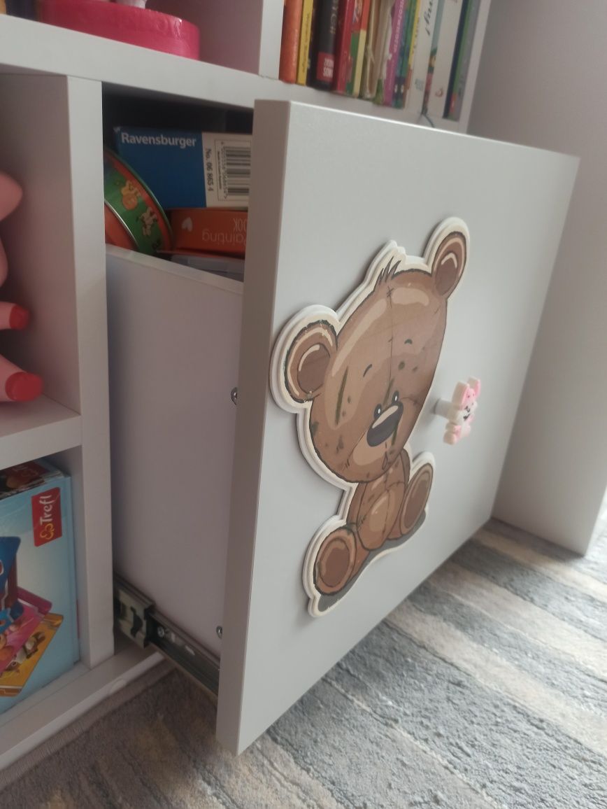 Regał domek dziecięcy szafka