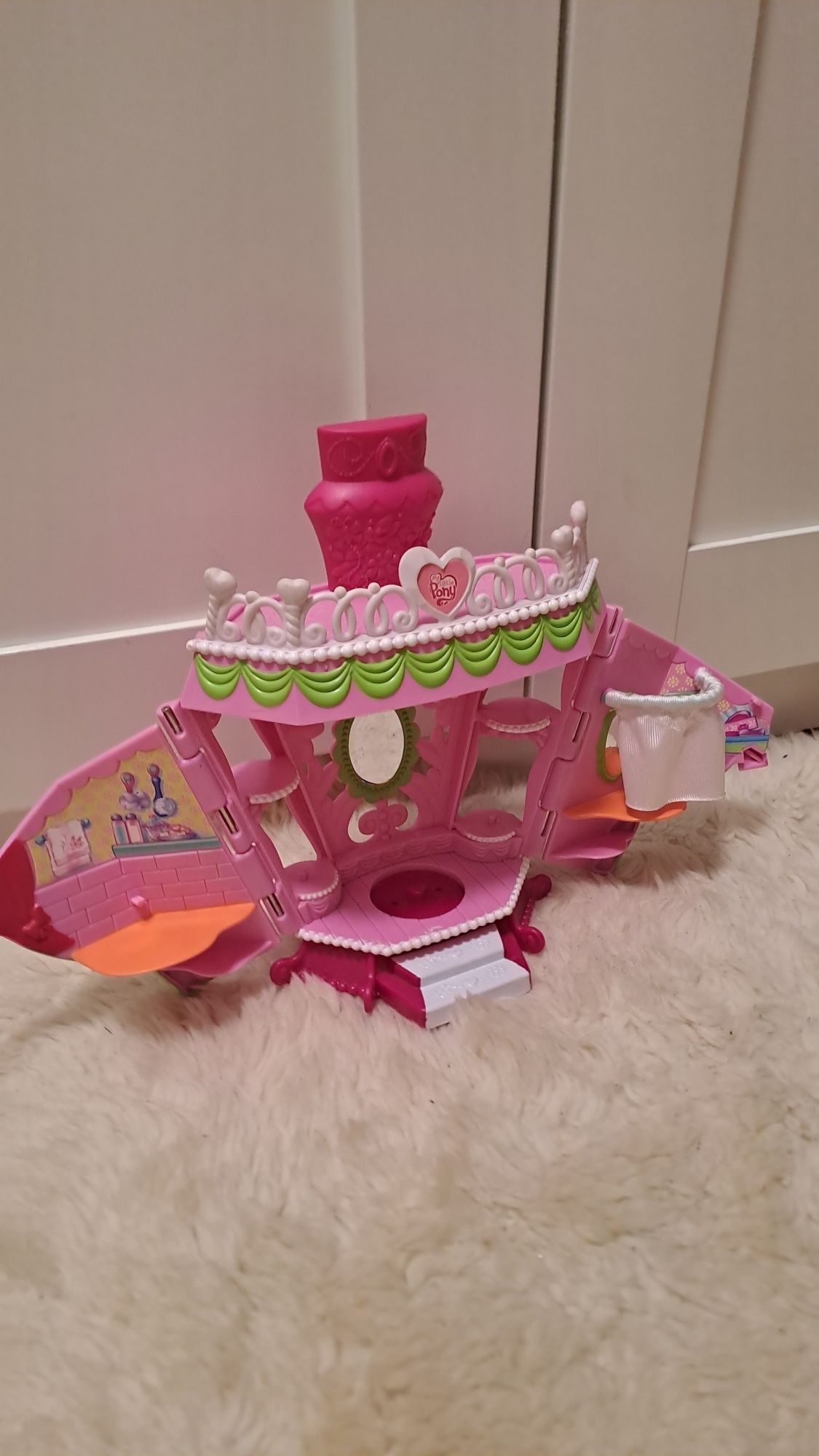 Domek salon urody my little pony hair & spa + 3 oryginalne koniki