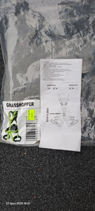 Szelek bezpieczeństwa grasshopper