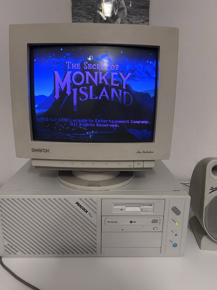 486 DX2 66Mhz Retro komputer Desktop VLB