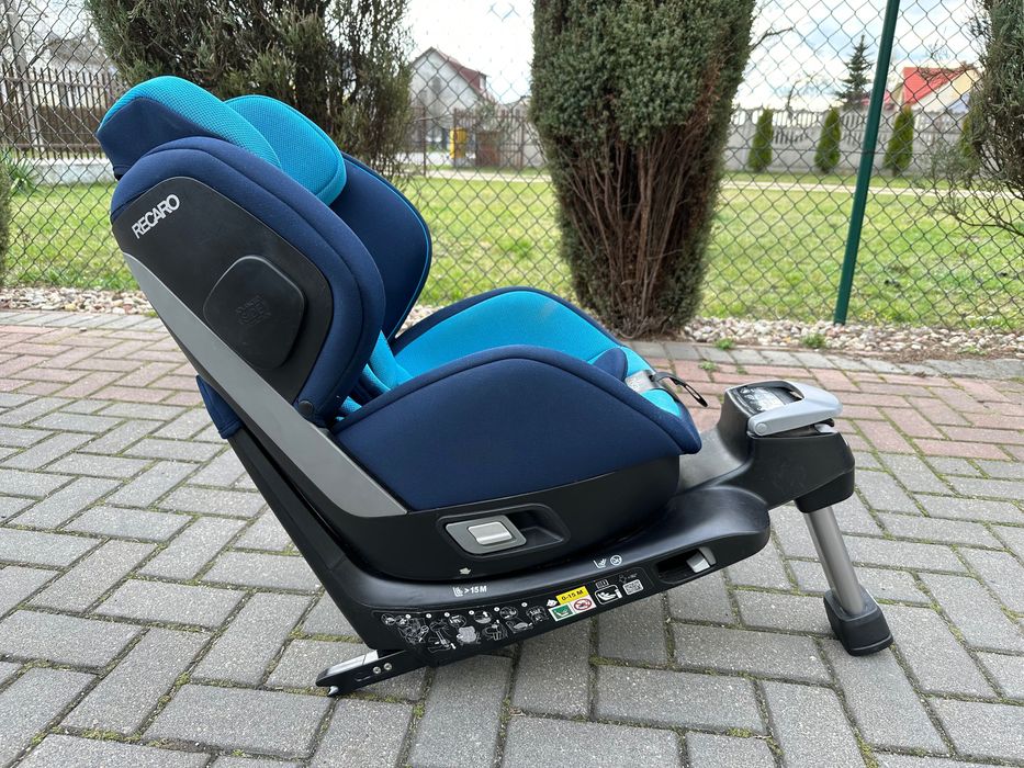 Fotelik samochodowy obrotowy RECARO Zero.1 i-Size Xenon Blue Isofix