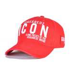 Czapka Bejsbólowka DSQUARED2 ICON Czerwona
