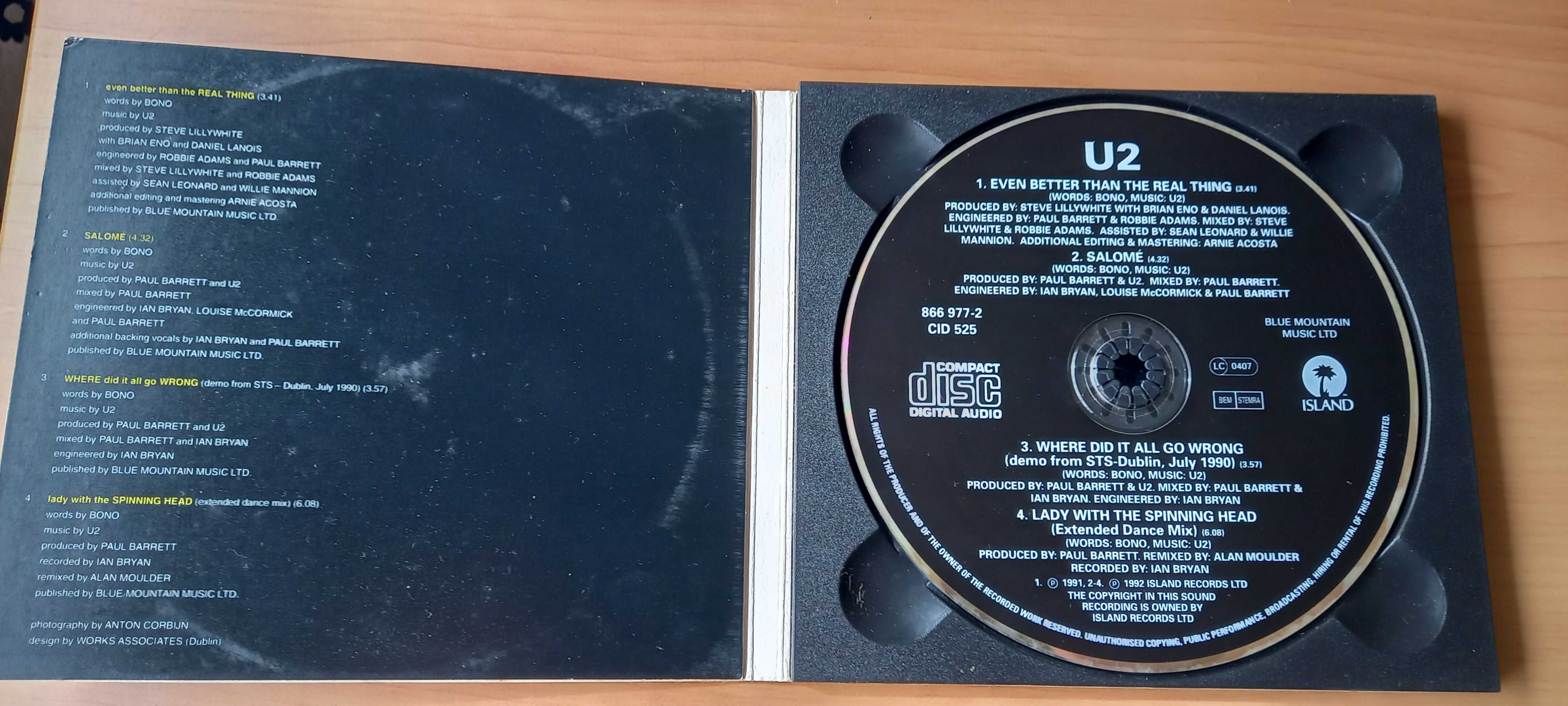 CD - U2 - Even better than REAL Thing