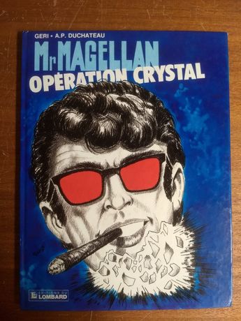 Livro banda desenhada,  Mr Magellan - Opération Cristal