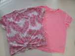 Koszulki T-shirt zestaw 2 sztuki Zara Minotti różowe 140
