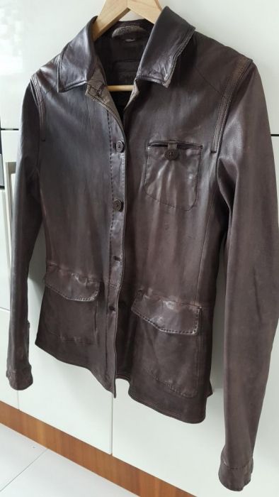 Skóra naruralna marynarka timberland