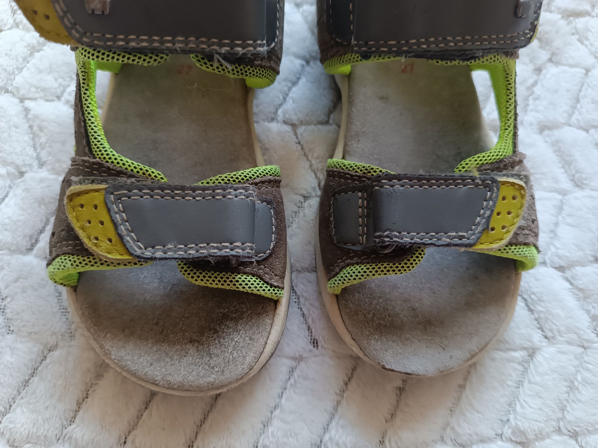 Buty sandały chłopięce buciki 27 wkładka 17,5 cm Elefanten skórzane