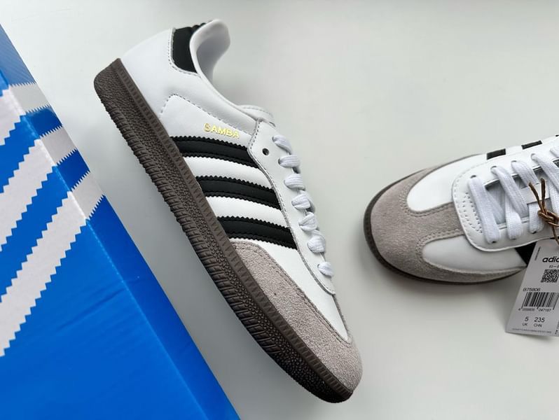 Adidas Samba OG White B75806 / Адідас Самба Білі