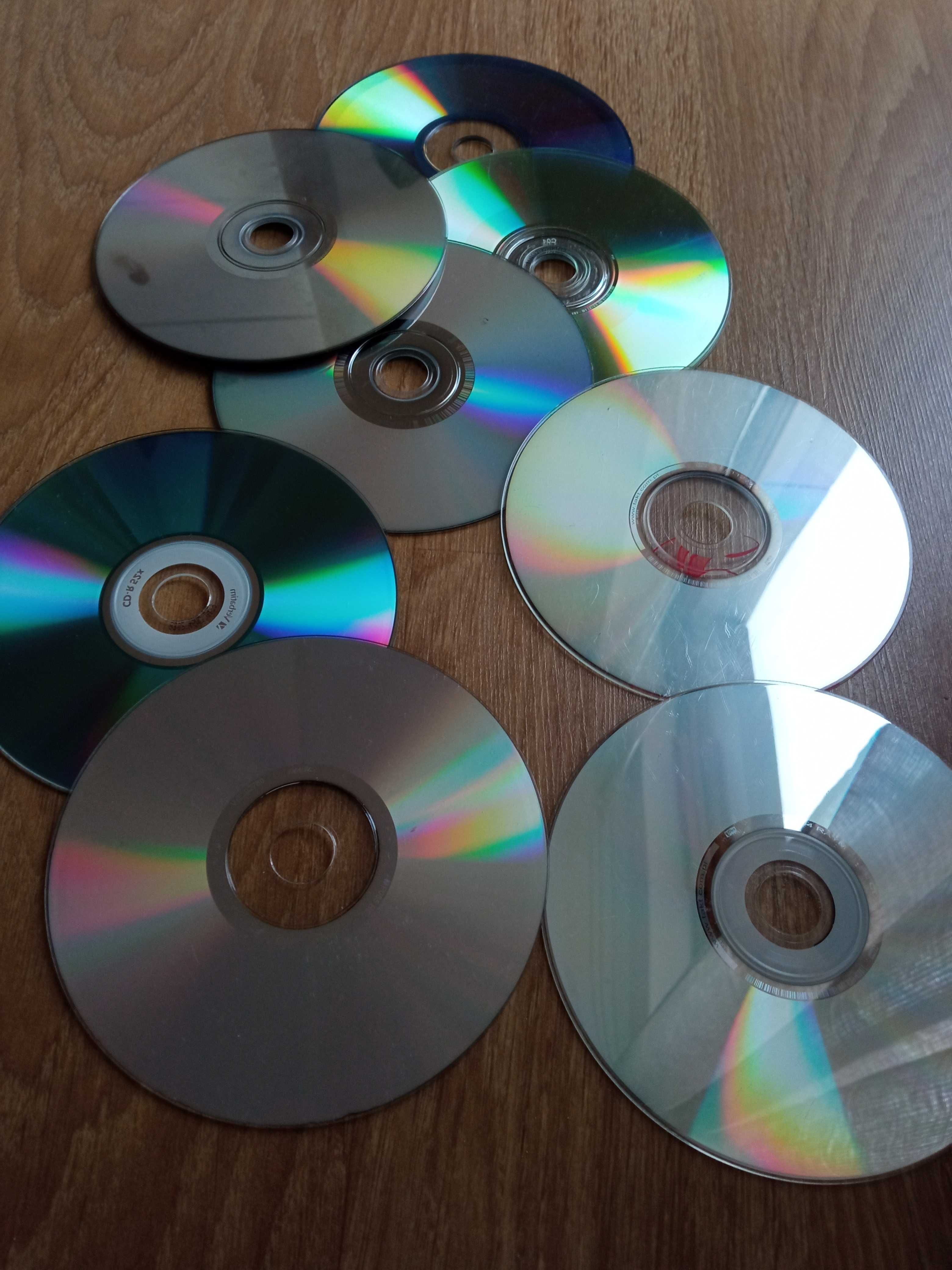 Płyta płyty CD DVD zapisane do dekoracji 10 sztuk