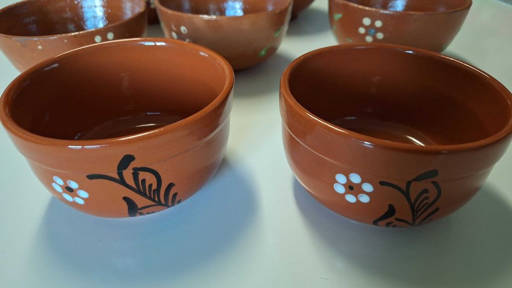 Tigelas para caldo verde tradicionais em barro