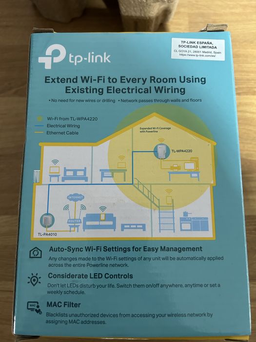 TP-Link Powerline wi-fi kit