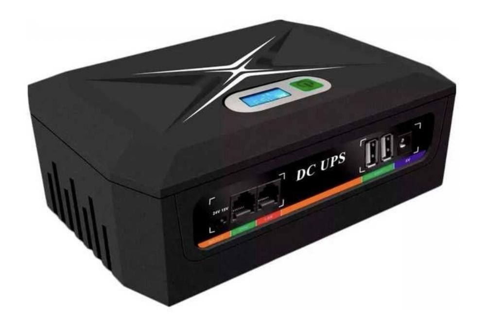 ДБЖ UPS DC1036P 36W 2A/ 60W WifI для роутера, відеонагляду