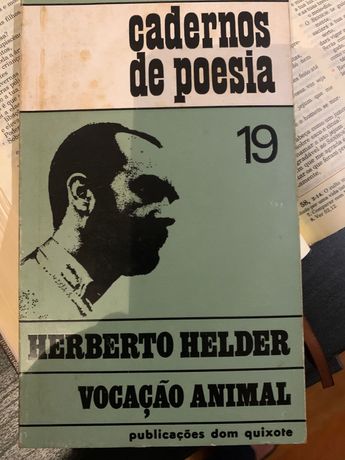 Herberto Helder vocação animal