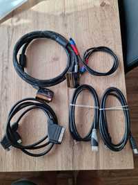 Przewody Hdmi 2x euro 2x optyczne 1x