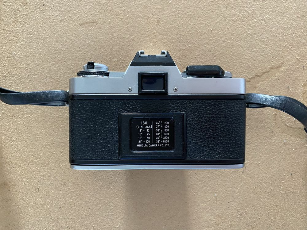 Câmara Minolta XG-1 + Lente Rokkor 58mm f1.4 MD