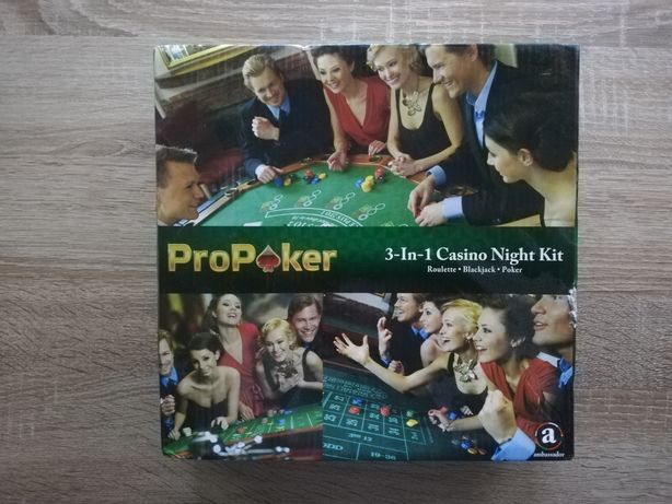 Gra ProPoker 3 w 1 ruletka poker blackjack jak nowe wysyłka