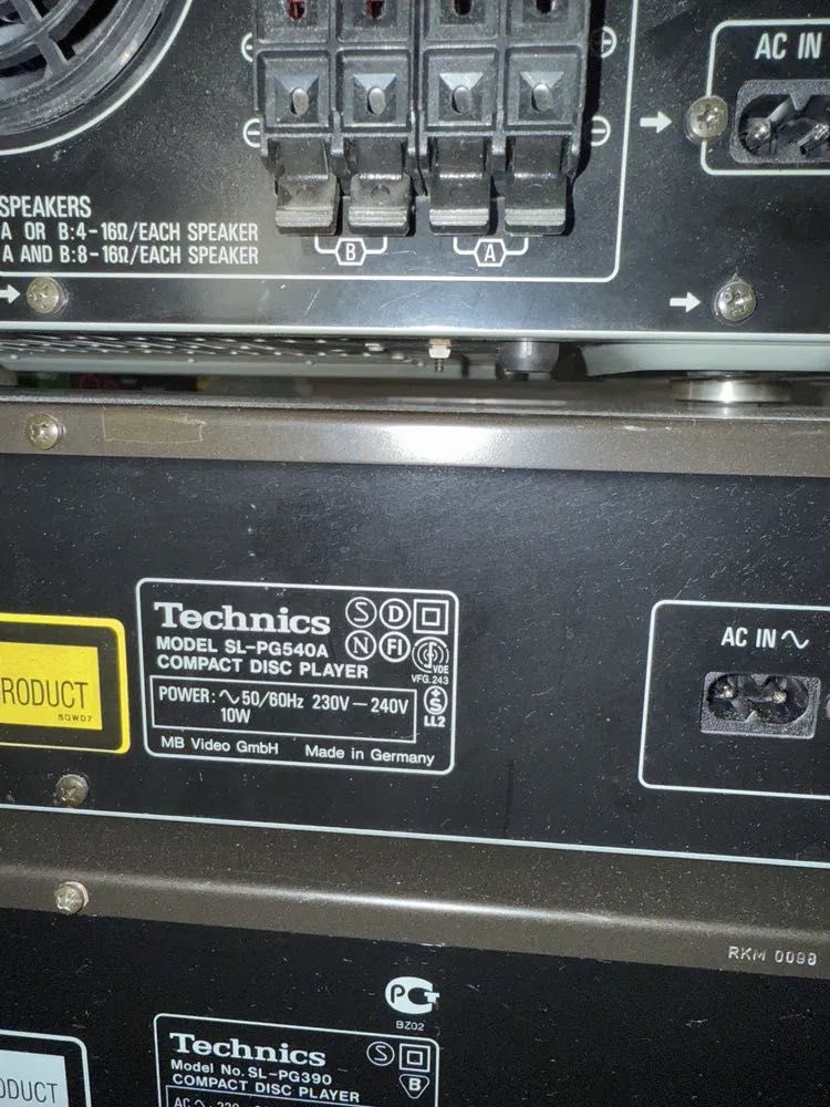 Duża wieża TECHNICS 6 elementów.