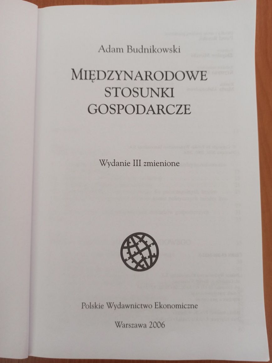 Międzynarodowe Stosunki Gospodarcze