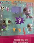 zestaw litlest pet shop lps 5 figurek seria z żółwiami B9346/E1013 żół