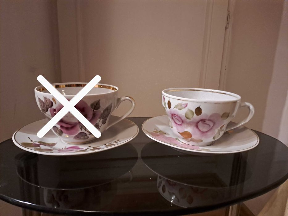 Чашка, чайна пара велетень, 0.5 Кремгес