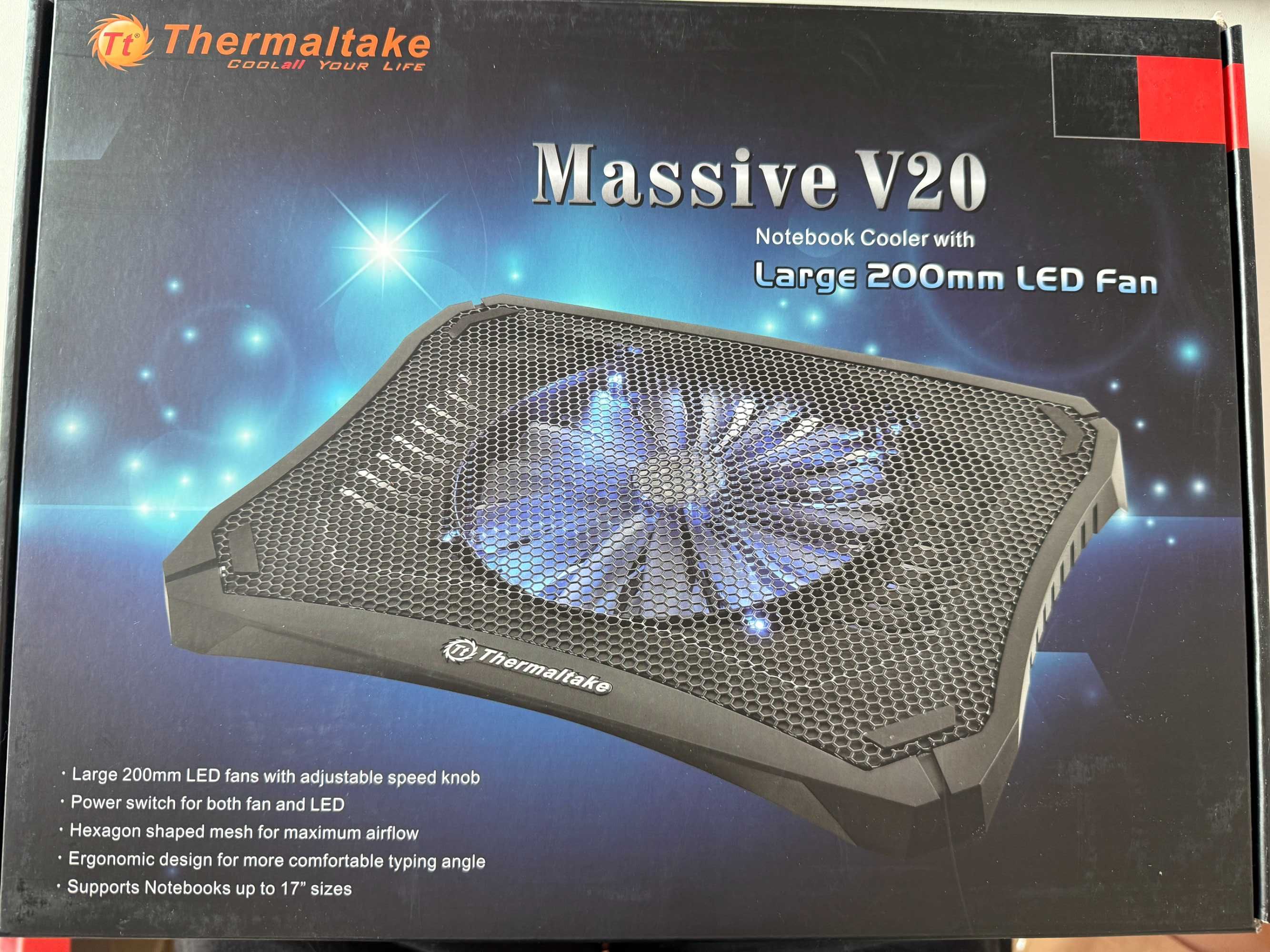 Podstawka chłodząca Thermaltake Massive V20