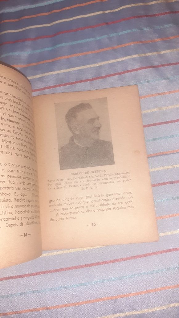 Eu fui comunista livro 1949 Carlos de Oliveira estado novo