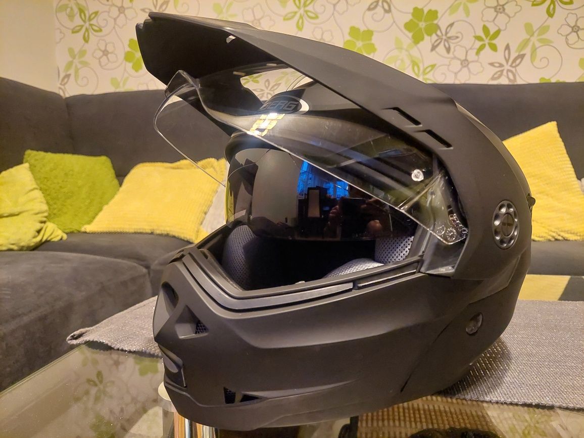 Kask Szczękowy Caberg Tourmax Black XS Stan idealny