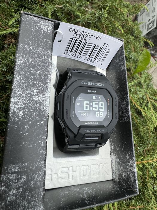 Годинник Casio G-Shock GBD-200-1ER, GBD-200UU