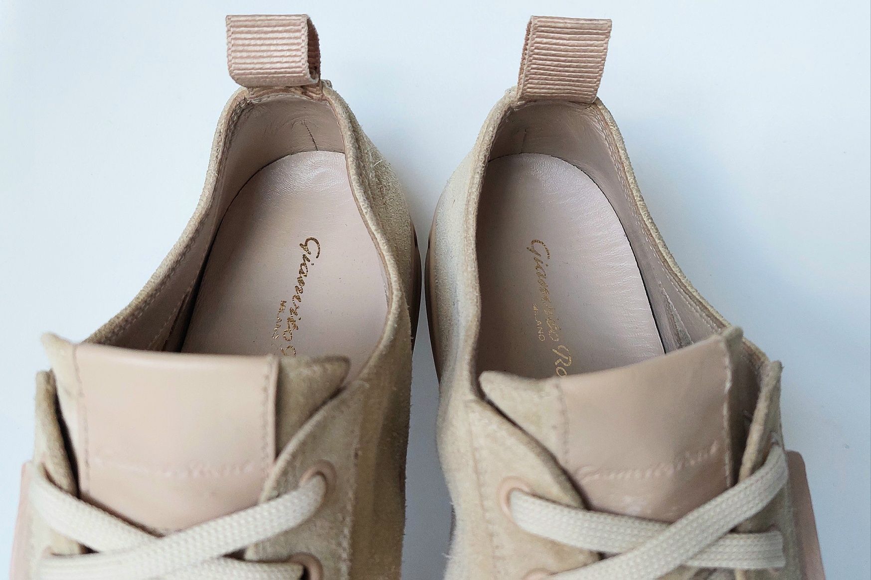 Buty Gianvito Rossi 360 Low Suede roz.39,5 Made in Italy