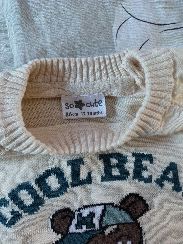 Sweter rozmiar 86