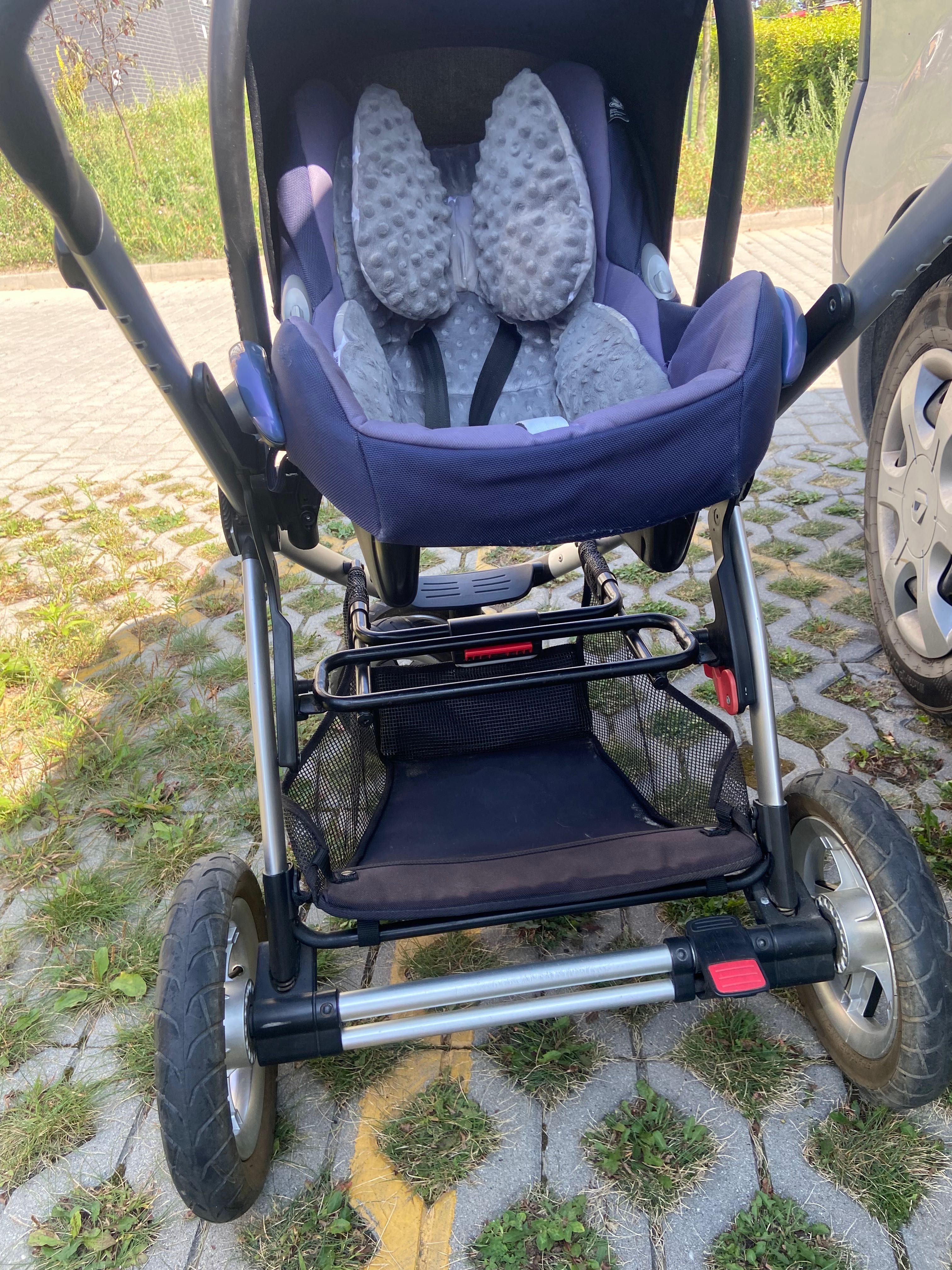 Wózek 3w1 maxi cosi mura