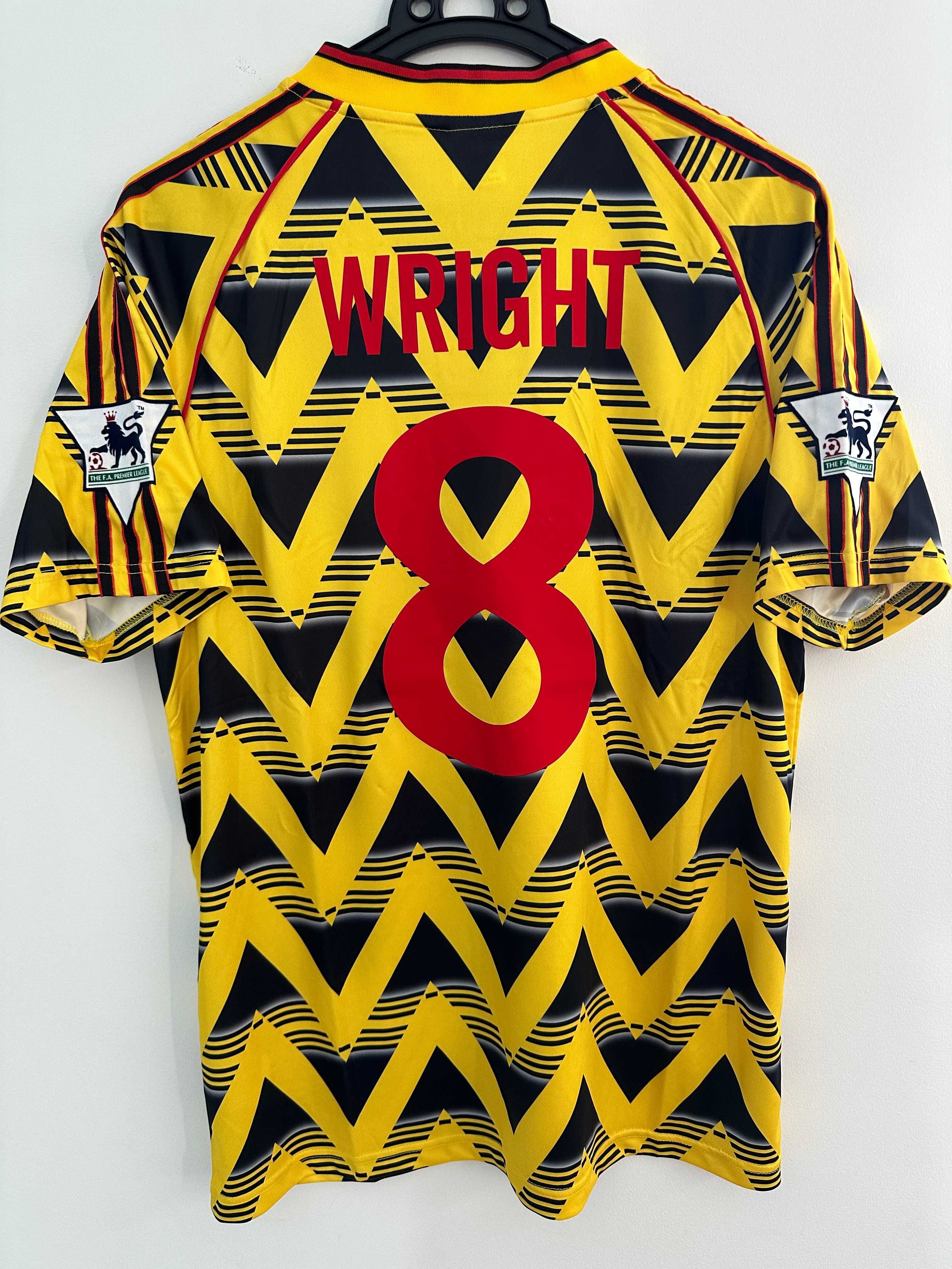 Koszulka Arsenal Londyn 1991/1992 Wyjazdowa #8 Wright
