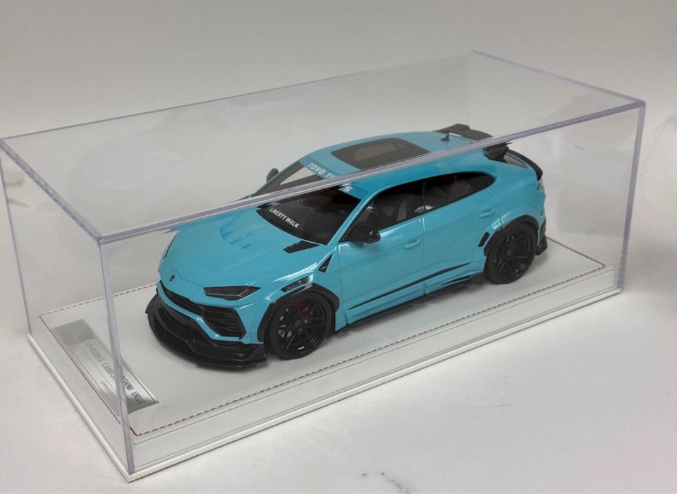 1:18 Ivy Models Lamborghini URUS Liberty Walk — Baby Blue