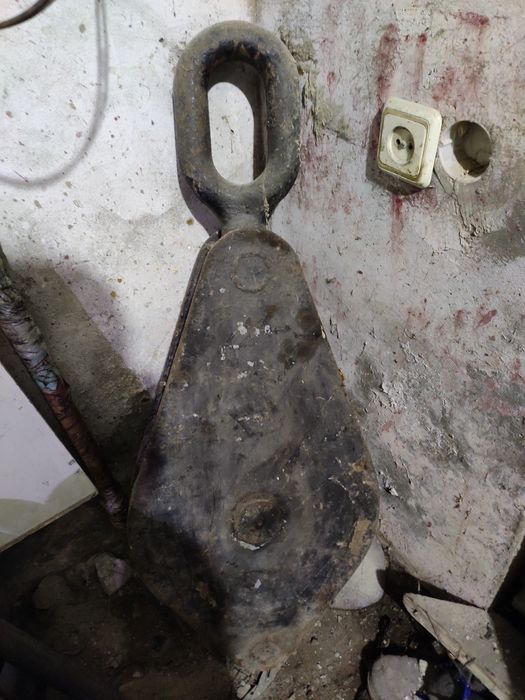 Полиспаст, блок грузовой монтажный, крановая подвеска, каретка тали