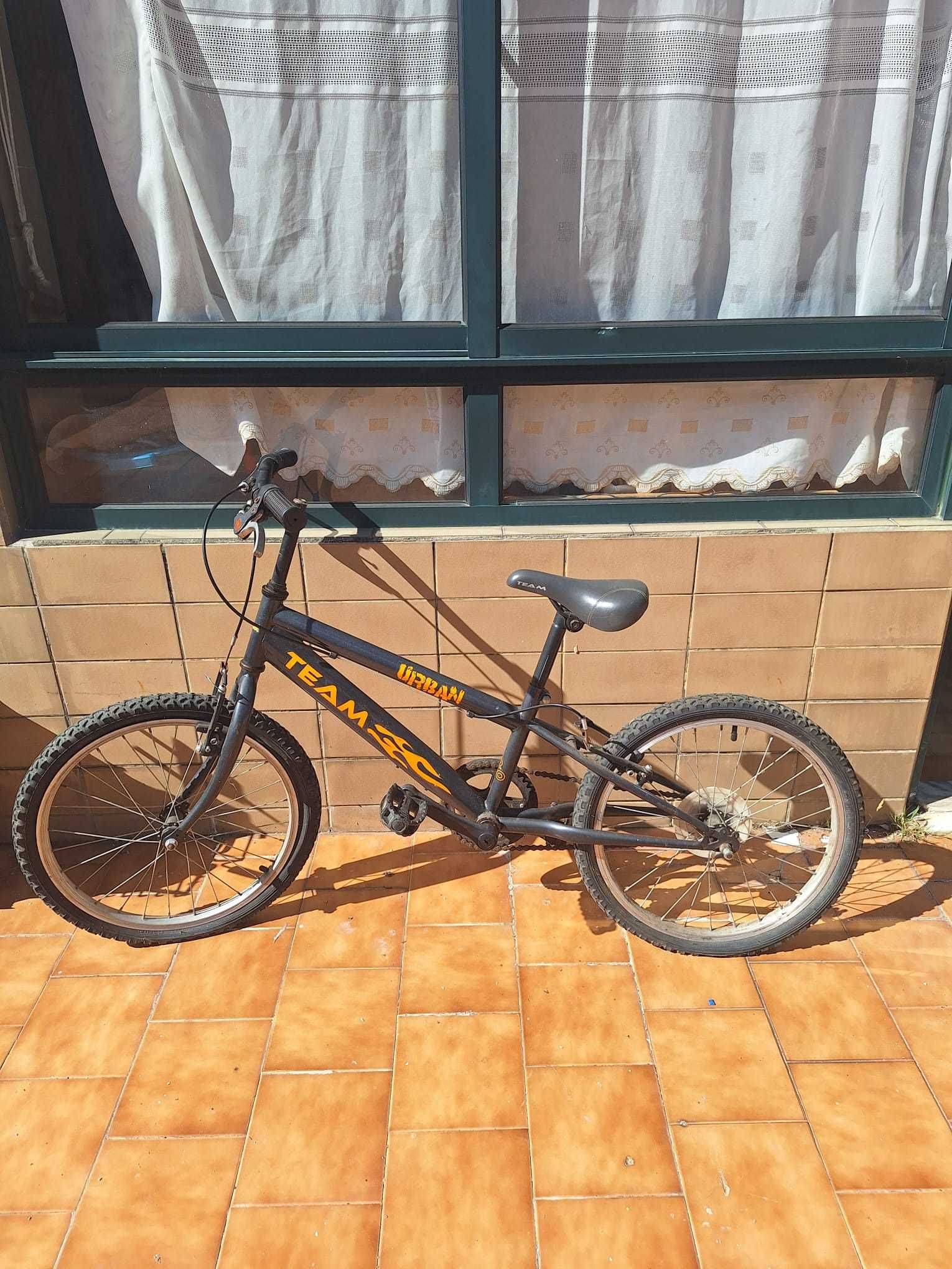 Bicicleta como nova roda 20