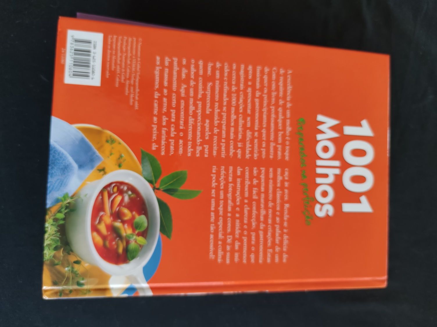 Conjunto de 4 livros de receitas novos