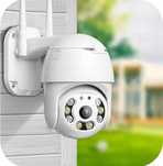 KAMERA ZEWNĘTRZNA obrotowa smart wifi kamera do monitoringu 1080p