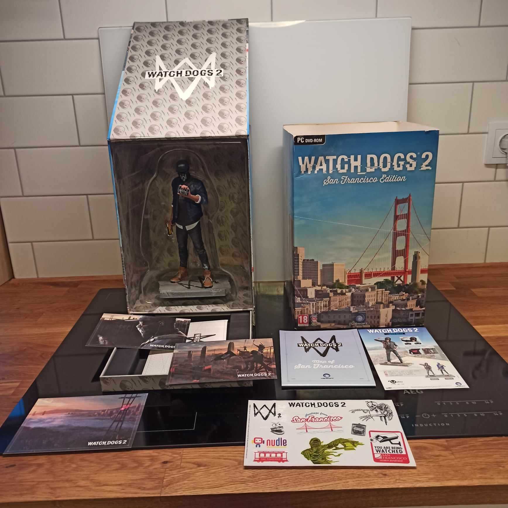 Figurka Watch Dogs 2 Marcus - kolekcjonerka