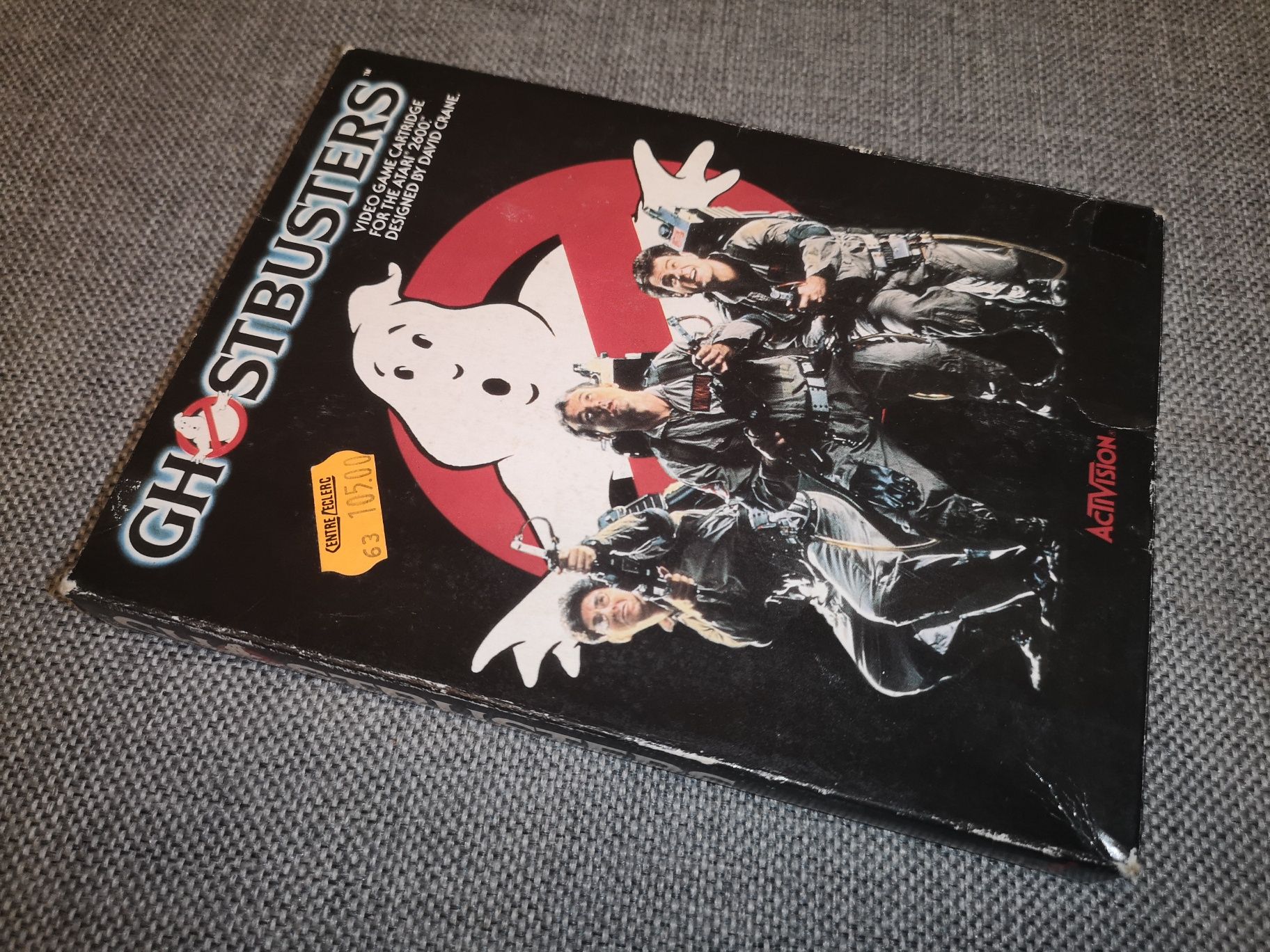 Ghostbusters ATARI 2600 gra + pudełko, instrukcja (rzadkość na rynku)