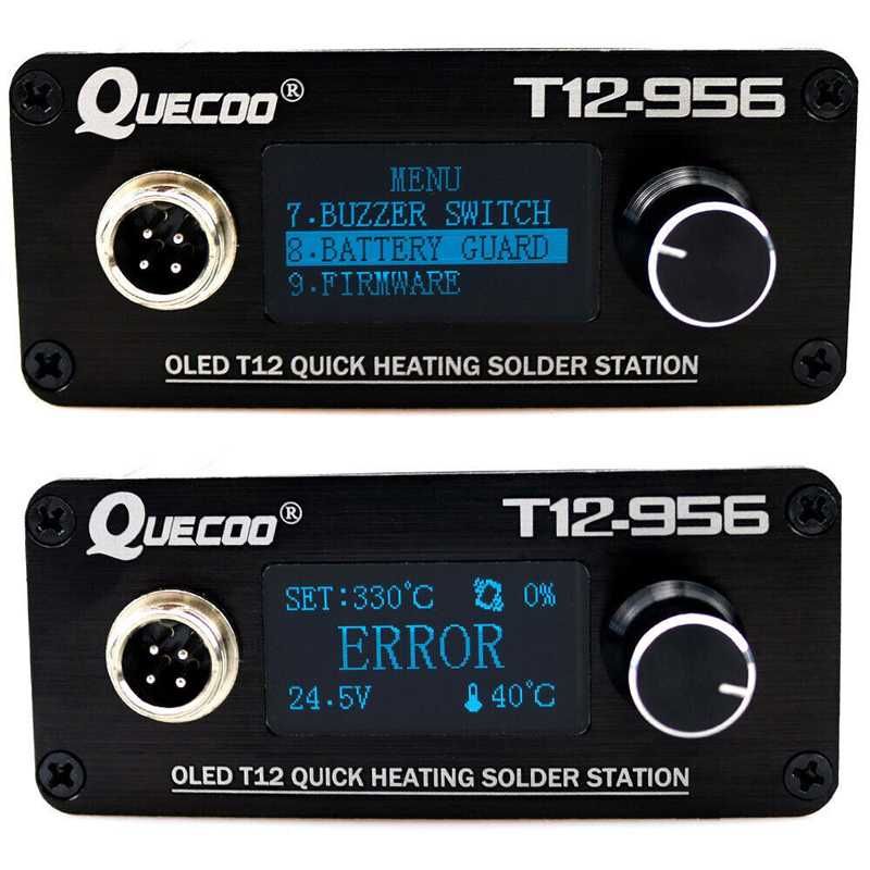 Паяльна станція Quecoo T12 - 956 ручка M8