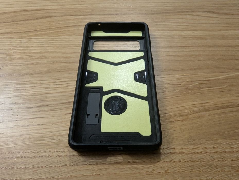 Google Pixel 6 Pro case Spigen + UA stamp "Russia ship *uck off"